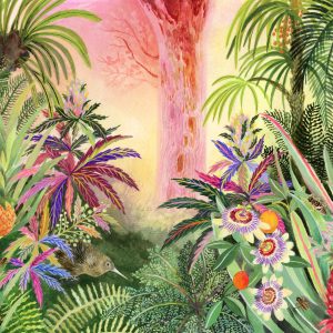 Bloom Kiwi's Paradise Art Print